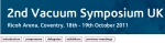 2nd Vacuum Symposium UK